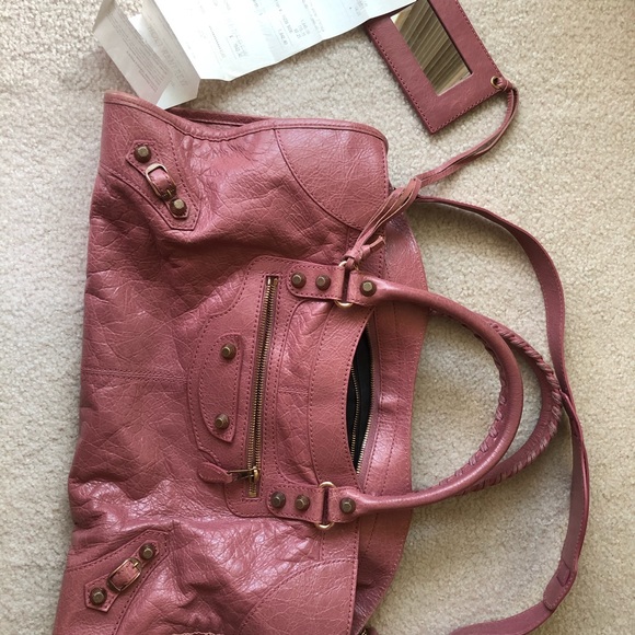 SOLD•Balenciaga bag in very beauty rose color - Picture 2 of 10